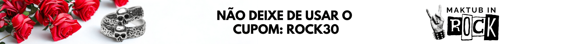 Maktub in Rock Até  35%OFF