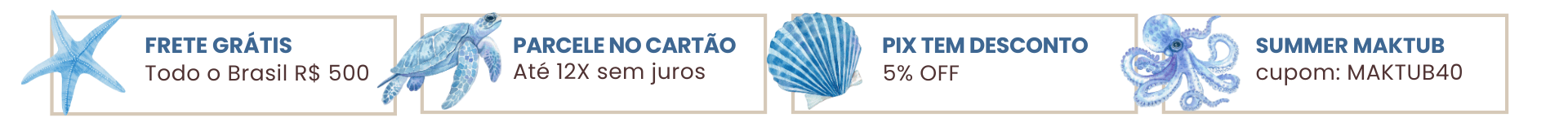 Summer Maktub até 45% OFF