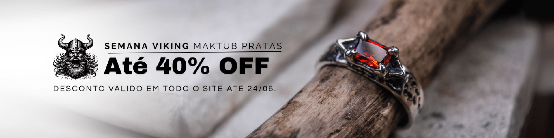 Até 40% OFF Semana Viking 