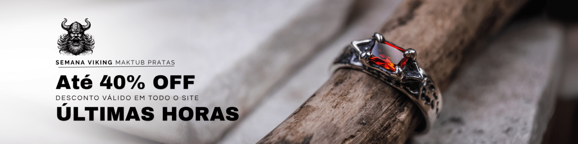 Até 40% OFF Semana Viking 