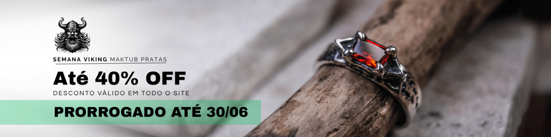 Até 40% OFF Semana Viking 