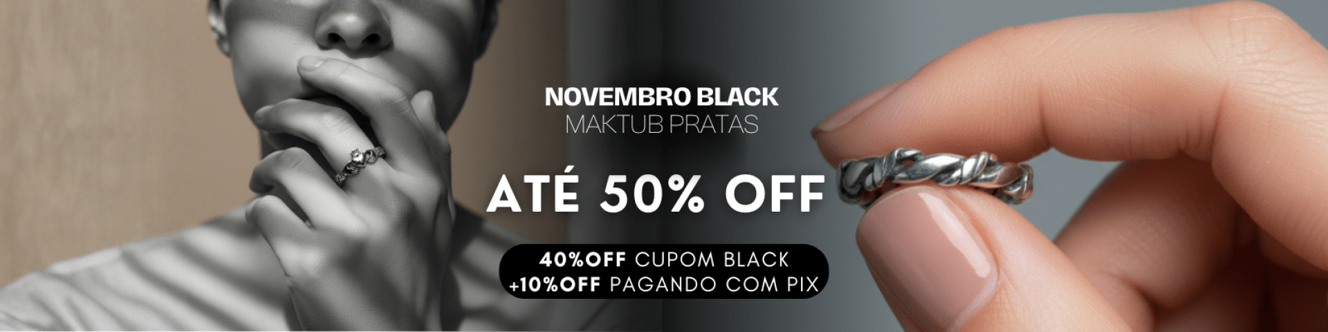 Novembro Black até 50%OFF