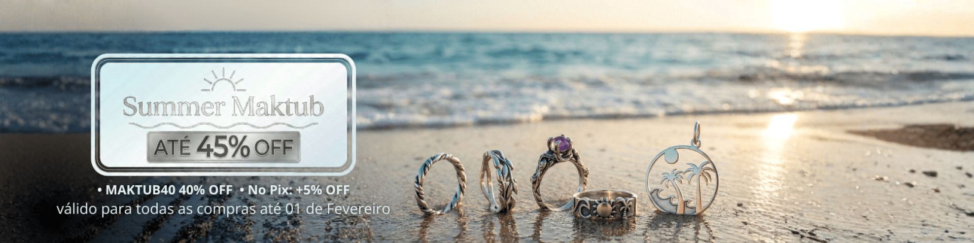 Summer Maktub até 45% OFF
