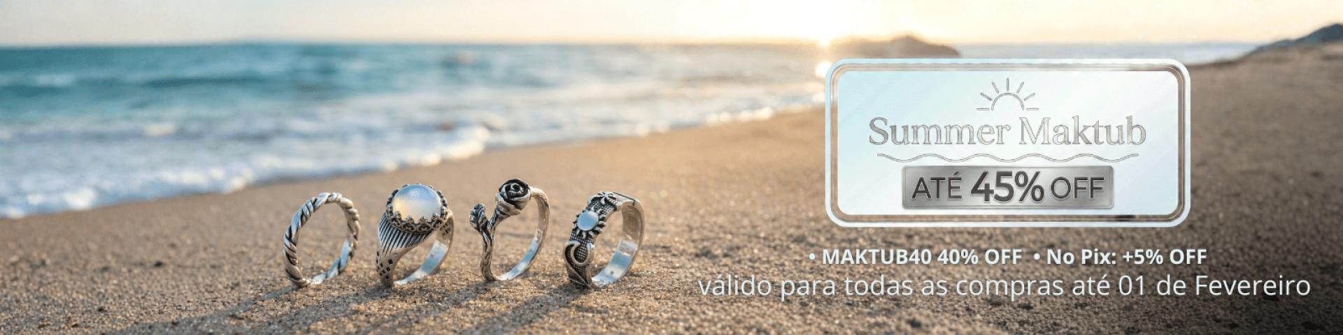 Summer Maktub até 45% OFF