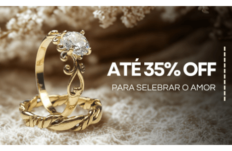 Até 35% OFF Dia dos Namorados 2025