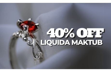 Até 40%OFF LÍQUIDA MAKTUB