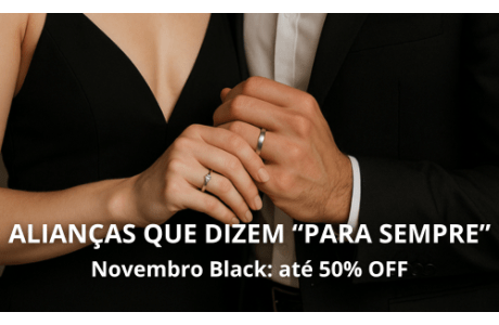 Novembro Black até 50%OFF