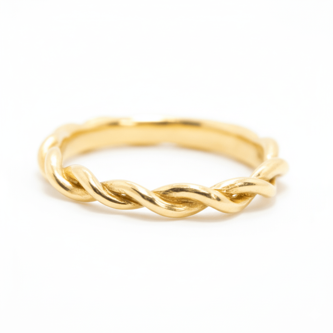 TOGETHER – ANEL EM OURO AMARELO 18K
