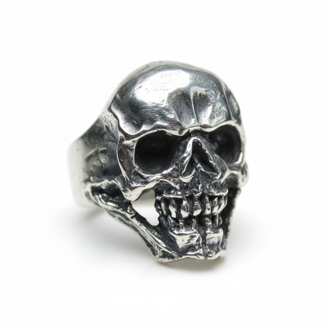 SKULL – Anel Caveira Grande em Prata 925