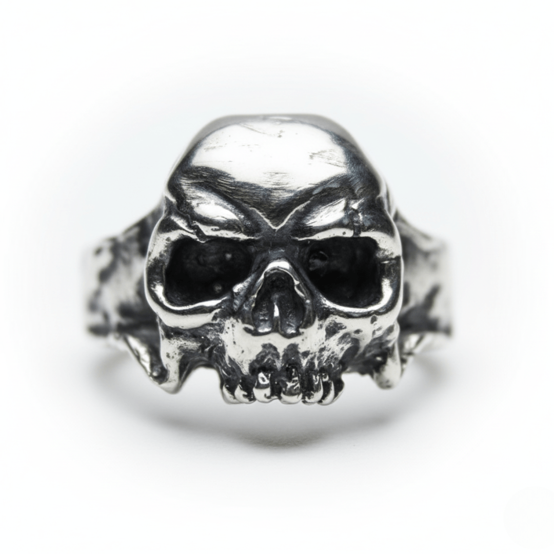 Skull Bone – Anel Caveira em Prata 925
