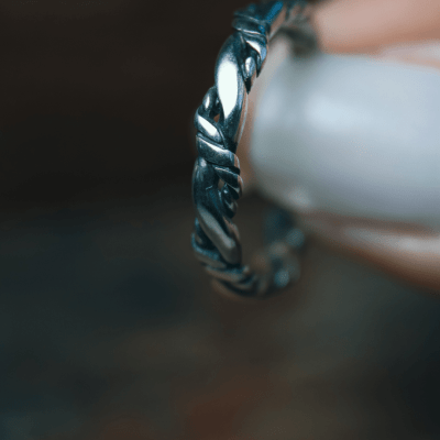 ANEL NORDIC ROPE FINO PRATA 950