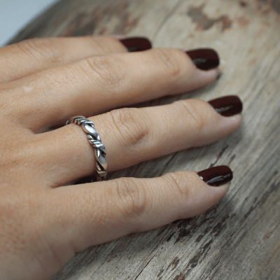 ANEL NORDIC ROPE FINO PRATA 950