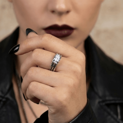 BONNY – Anel em Prata 925 com Zircônia branca