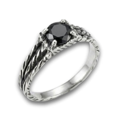 BONNY – ANEL EM PRATA 925 COM ZIRCÔNIA PRETA BONNY – ANEL EM PRATA 925 COM ZIRCÔNIA PRETA