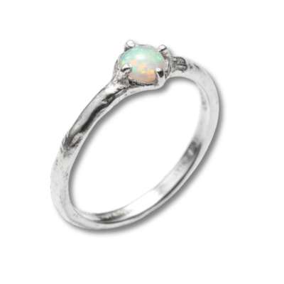 EDIÇÃO LIMITADA – SOLITÁRIO AURORA EM PRATA 925 COM OPALA