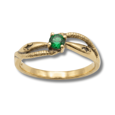 FORMATURA – ANEL DE ENFERMAGEM EM OURO AMARELO 14K 