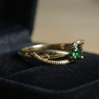 FORMATURA – ANEL DE ENFERMAGEM EM OURO AMARELO 14K