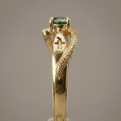 FORMATURA – ANEL DE ENFERMAGEM EM OURO AMARELO 18K