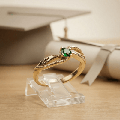 FORMATURA – ANEL DE ENFERMAGEM EM OURO AMARELO 18K