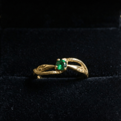 FORMATURA – ANEL DE ENFERMAGEM EM OURO AMARELO 18K