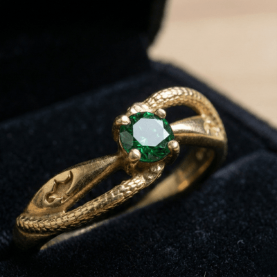 FORMATURA – ANEL DE ENFERMAGEM EM OURO AMARELO 18K