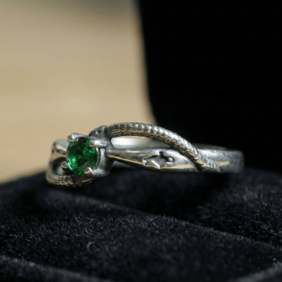 FORMATURA – ANEL DE ENFERMAGEM EM PRATA 925