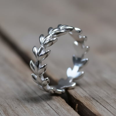 RAMOS DE OLIVEIRA – ANEL EM PRATA 925