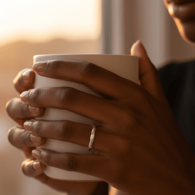 SENTIR – ANEL EM PRATA 925