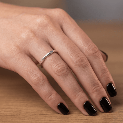 SENTIR – ANEL EM PRATA 925