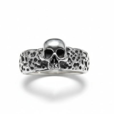 SKULL – ANEL CAVEIRA EM PRATA 925