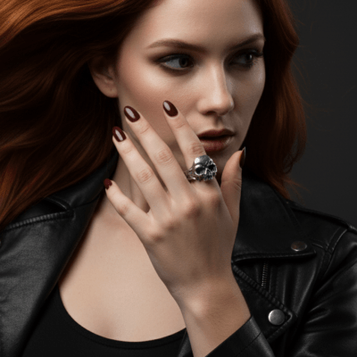 Skull Bone – Anel Caveira em Prata 925