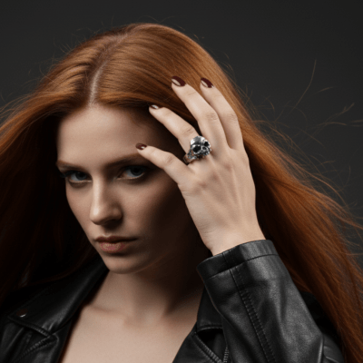 Skull Bone – Anel Caveira em Prata 925