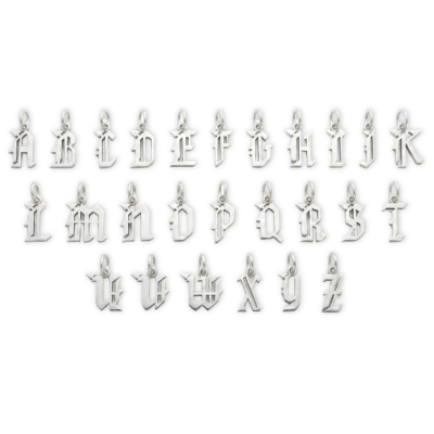 Letra – Pingente Inicial em Prata 925 