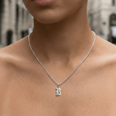 Letra – Pingente Inicial em Prata 925