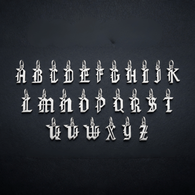 Letra – Pingente Inicial em Prata 925