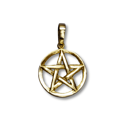 PENTAGRAMA - PINGENTE EM OURO 18K