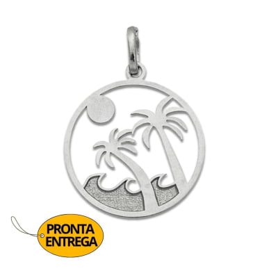 PINGENTE BEACH PRATA 925