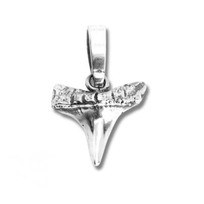 Dente de Tubarão – Pingente em Prata 925 com Oxidação