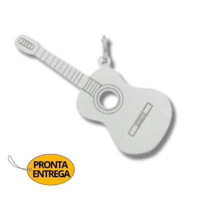 PINGENTE VIOLÃO PRATA 925