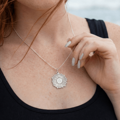 Girassol – Pingente em Prata 925 Girassol – Pingente em Prata 925