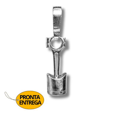 PINGENTE PISTÃO PRATA 950