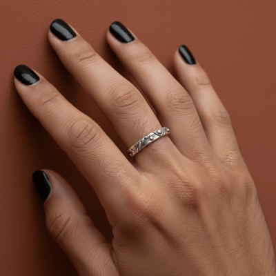 FRAGMENTOS – Par de Alianças em Prata 925