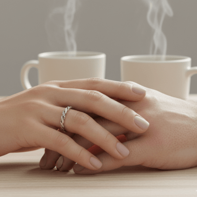 NORDIC ROPE - PAR DE ALIANÇAS MODELO FINO EM PRATA 925