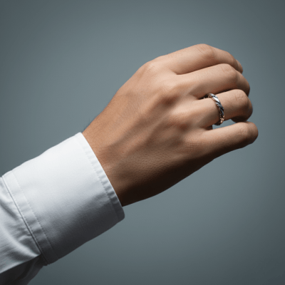 NORDIC ROPE - PAR DE ALIANÇAS MODELO FINO EM PRATA 925