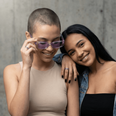 MOSAICO – ALIANÇAS DE PRATA 925 COM MOSAICO DE PEDRA NATURAL AMETISTA