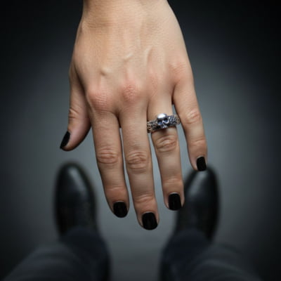 Skull – Alianças Caveira em Prata 925