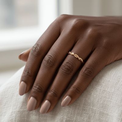 TOGETHER – Par de Alianças em Ouro Amarelo 14K