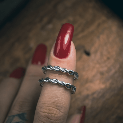 Anel Together em Prata 925 para Pedido de Namoro