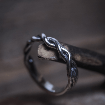 Anel Together em Prata 925 para Pedido de Namoro