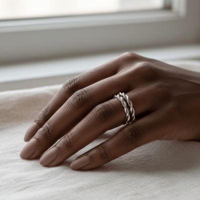 Anel Together em Prata 925 para Pedido de Namoro